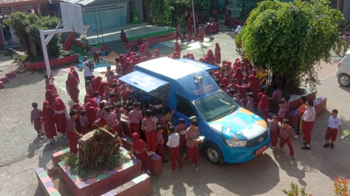 Perpustakaan Keliling Makassar Bakal Dilengkapi Jaringan Wifi Internet Mobile