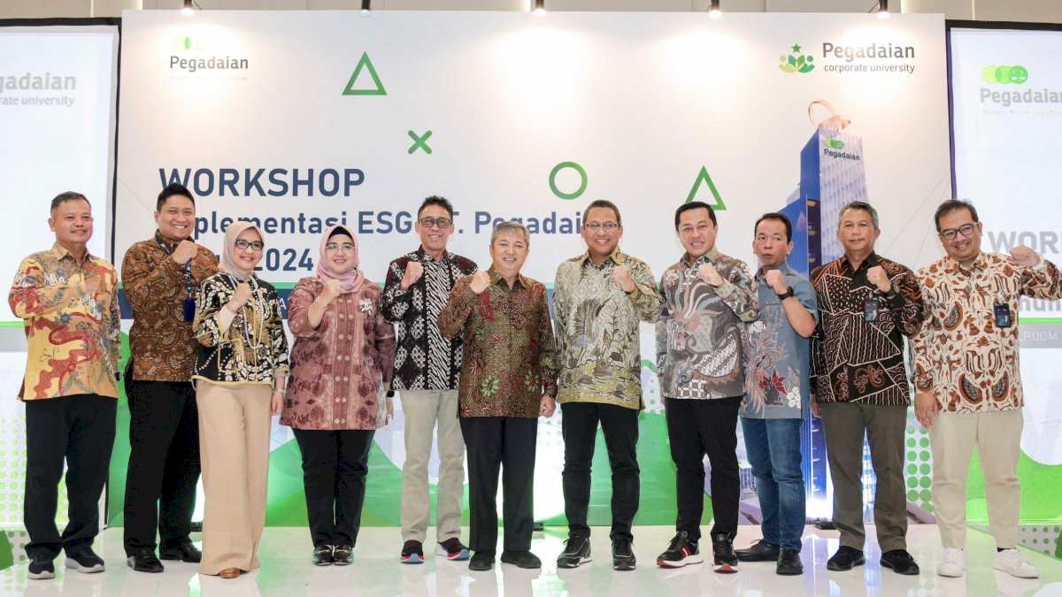 PT Pegadaian Siap Perkuat Implementasi ESG pada 2024