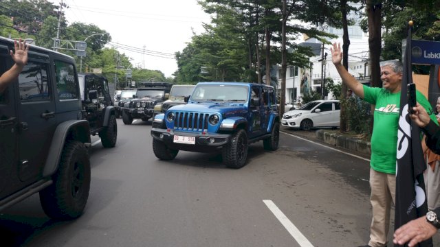 JKOC toring ke Jeneponto dalam rangka anniversary ke-10 tahun. Foto: Istimewa