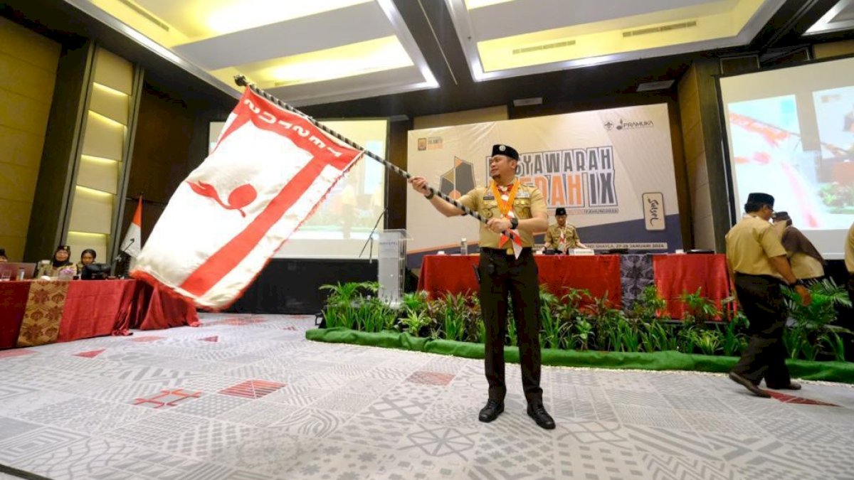Selamat! Bupati Adnan Terpilih Pimpin Kwarda Gerakan Pramuka Sulsel