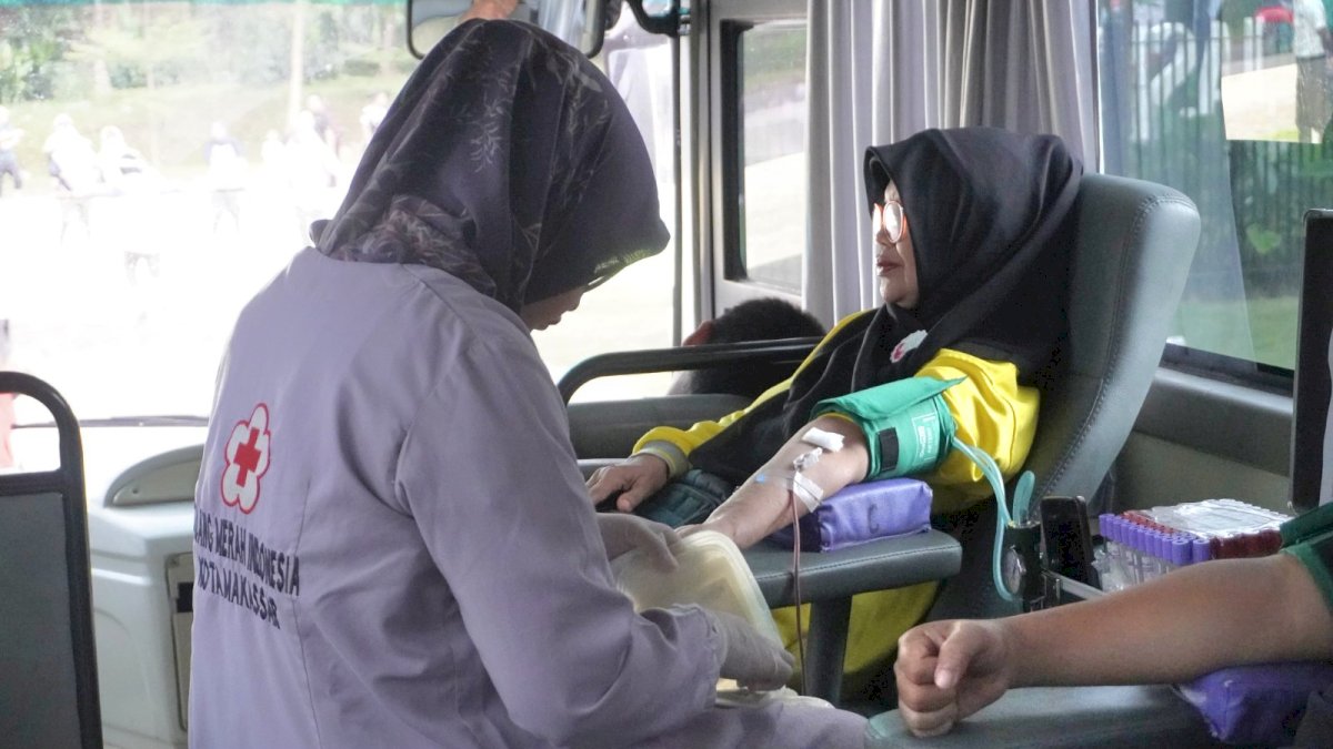 Baruga Market Wadahi Warga Donor Darah di Jasmine Residence