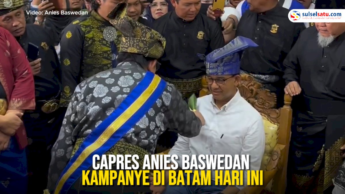 VIDEO: Capres Anies Baswedan Kampanye di Batam Hari Ini