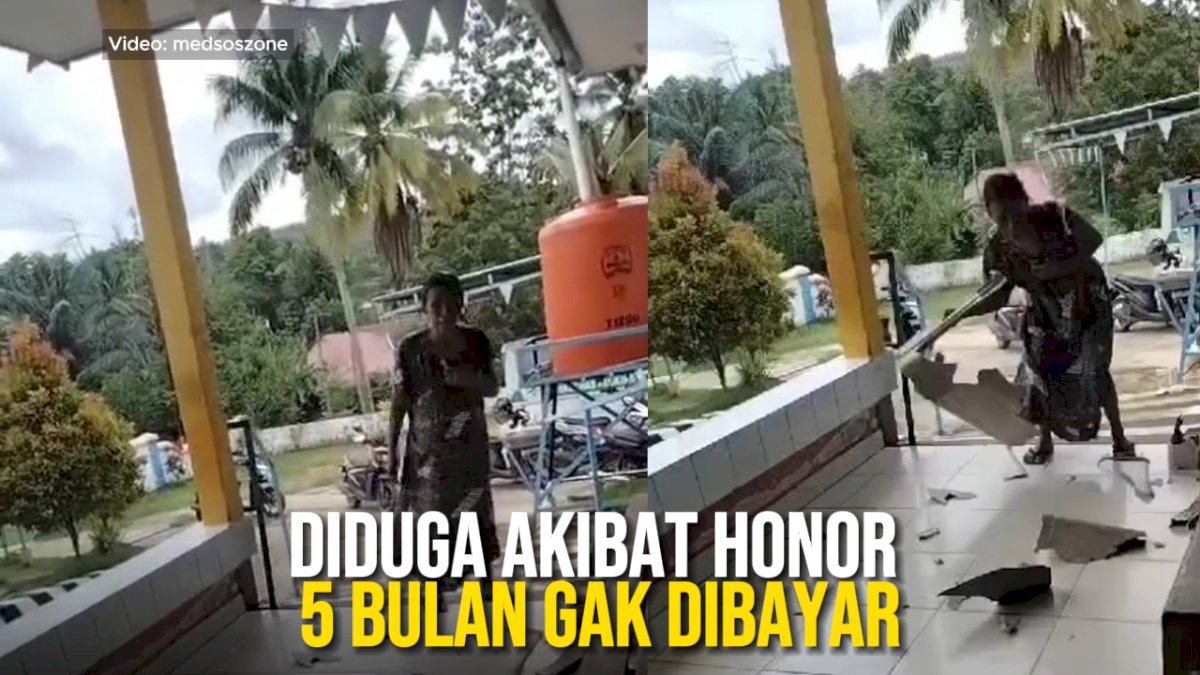 VIDEO: Emak-emak Ngamuk Depan Puskesmas Lohia, Diduga Akibat Honor 5 Bulan Gak Dibayar
