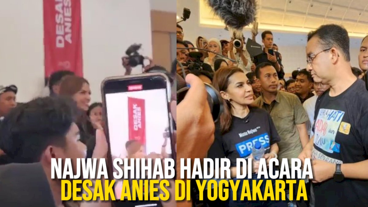 VIDEO: Najwa Shihab Hadir di Acara Desak Anies di Yogyakarta