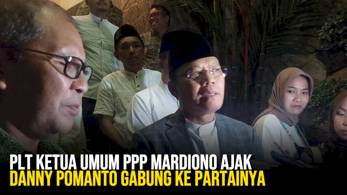 VIDEO: Plt Ketua Umum PPP Mardiono Ajak Danny Pomanto Gabung ke Partainya