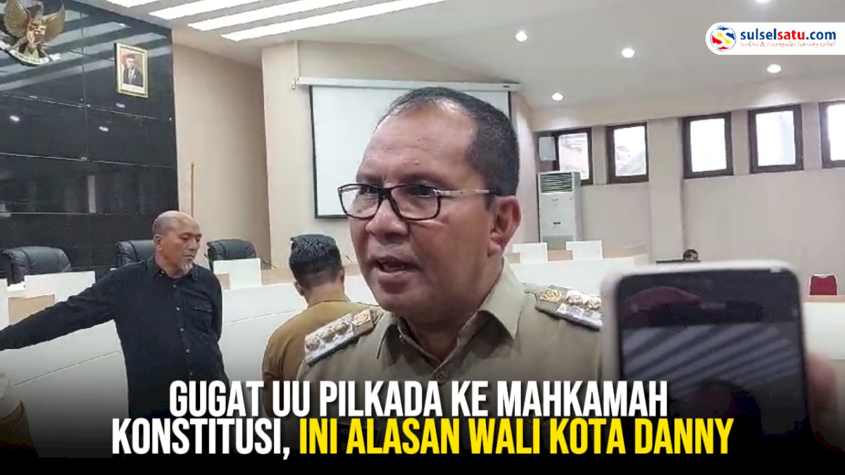 VIDEO: Wali Kota Makassar bersama 10 Kepala Daerah Gugat Pilkada Serentak ke MK