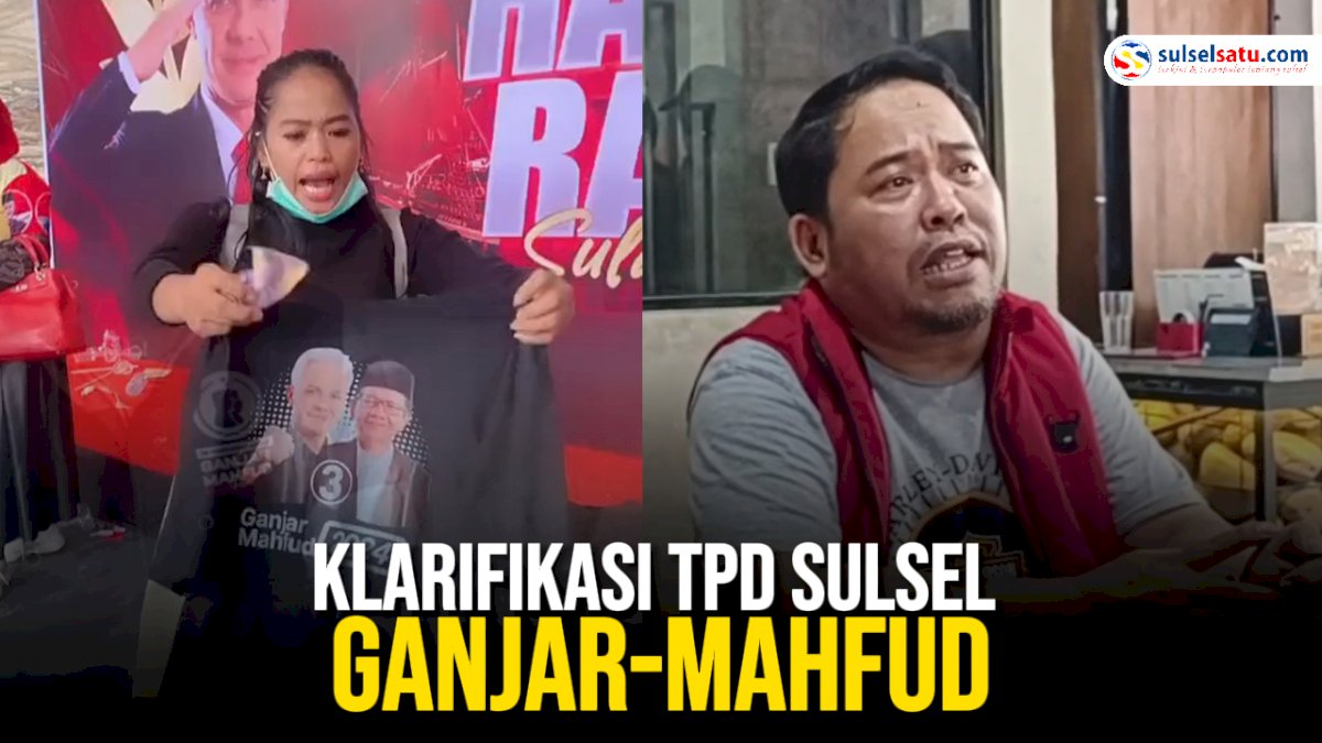 VIDEO: Klarifikasi TPD Sulsel Ganjar-Mahfud Terkait Massa Kampanye Ganjar Dibayar Rp10 Ribu