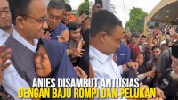 VIDEO: Anies Hadiri Desak di Tanah Datar, Disambut Antusias dengan Baju Rompi dan Pelukan