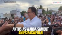 VIDEO: Antusias Warga Sambut Anies Baswedan saat Berkampanye di Kendari
