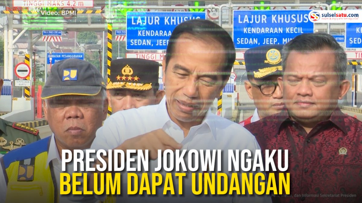 VIDEO: Soal HUT ke-51 PDIP, Presiden Jokowi Ngaku Belum Dapat Undangan