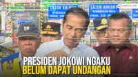 VIDEO: Soal HUT ke-51 PDIP, Presiden Jokowi Ngaku Belum Dapat Undangan