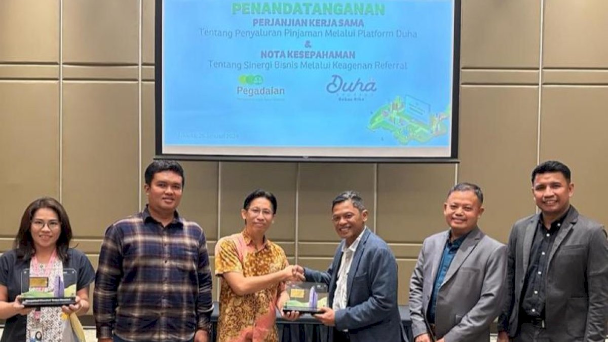 Pegadaian Jalin Kerja Sama dengan Duha Syariah Sediakan Pinjaman Lewat Platform Digital Lending