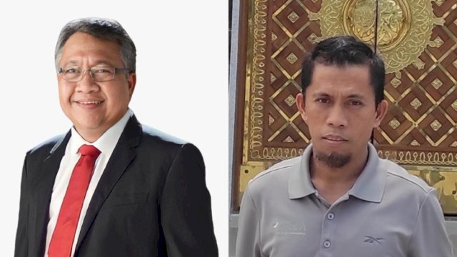 Subhan Djaya Mappaturung (kiri) dan Muhsin Peabang (kanan). Foto: Istimewa