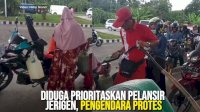VIDEO: Petugas SPBU di Lampuawa Diduga Prioritaskan Pelansir Jerigen, Pengendara Protes
