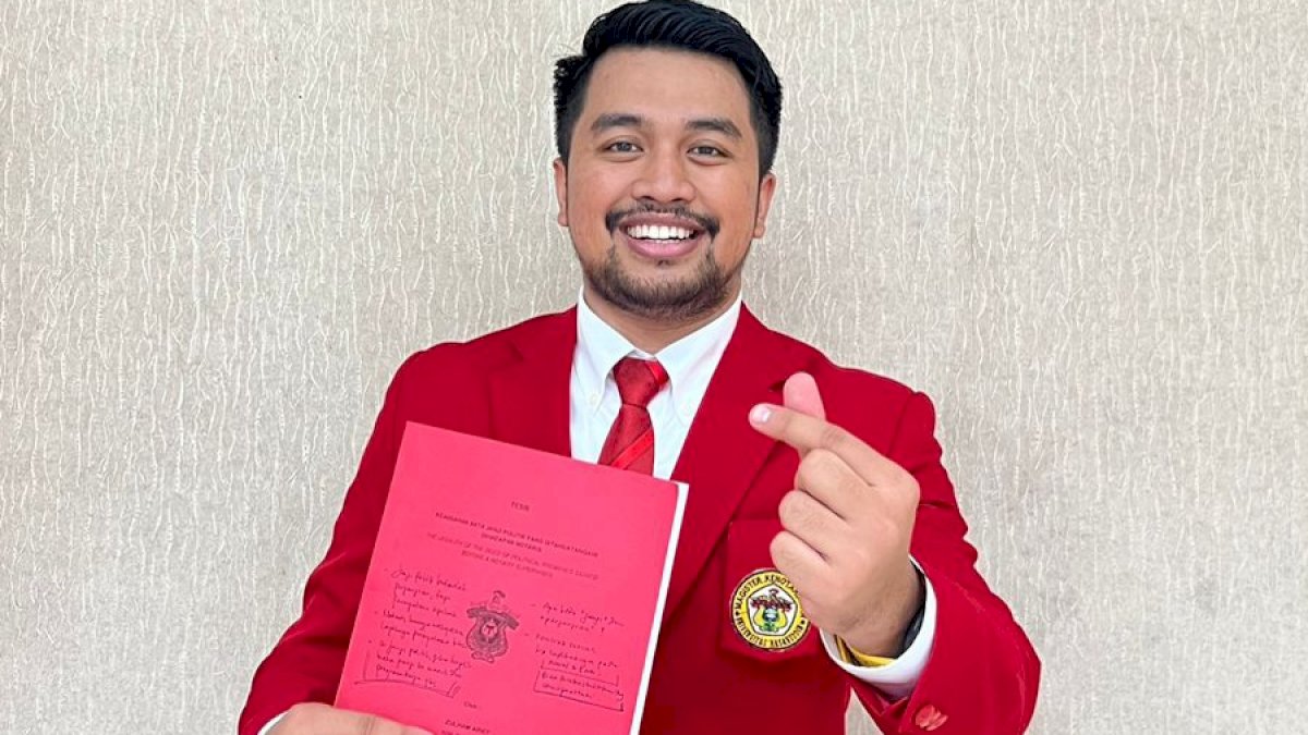 Politisi Muda Golkar Sulsel Zulham Arief Sukses Raih Gelar Magister Kenotariatan di Unhas