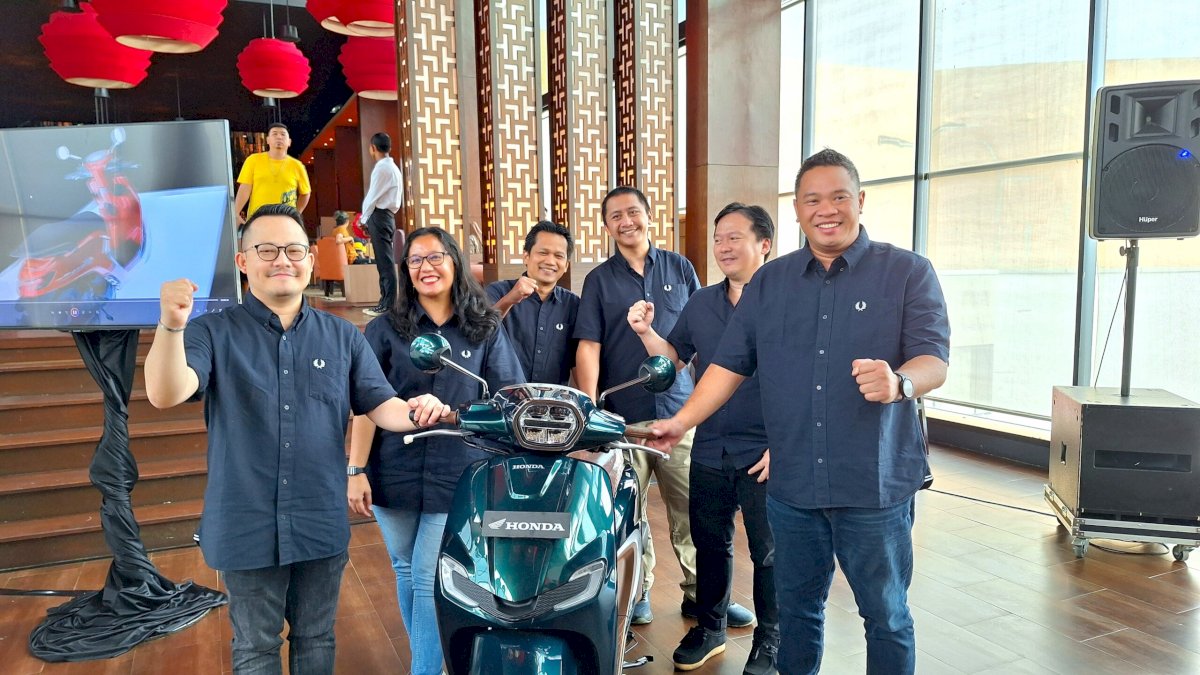 Asmo Sulsel Resmi Rilis New Honda Stylo 160, Optimis Target Penjualan 1000 Unit Per Bulan