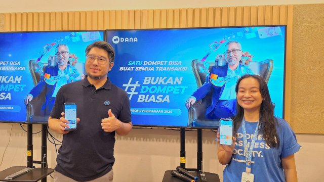 Dialog DANA bersama media di Makassar bahas peningkatan pengguna dana serta mitra DANA Bisnis. Foto: Sri Wahyu Diastuti / Sulselsatu.com