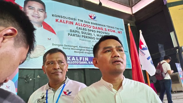 Caleg DPRD Sulsel Partai Perindo Kalfin Alloto'dang.Foto/Sulselsatu