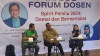 Forum Dosen Sulsel Harap Pemilu 2024 Berjalan Damai dan Bermartabat