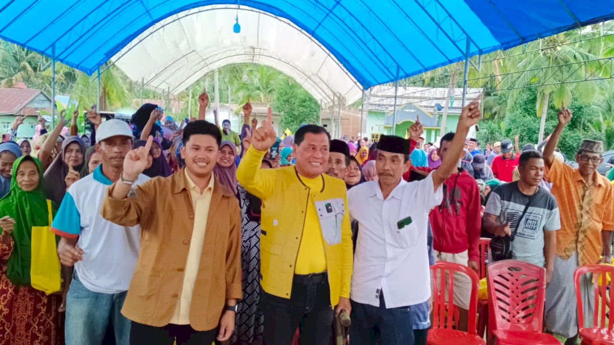 Nurdin Halid Sisir Bulukumba Jelang Masa Kampanye Berakhir