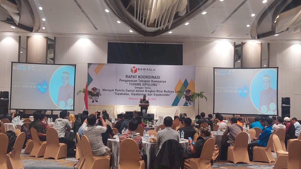 Bawaslu Makassar Siapkan 4 Ribu Pengawas TPS Awasi Proses Pemilihan Suara