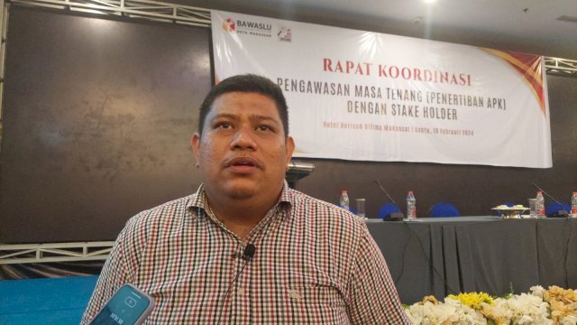 Ketua Bawaslu Makassar Dede Arwinsyah. Foto/Sulselsatu