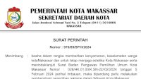 Pemkot Makassar Keluarkan Surat Perintah Pembersihan APK