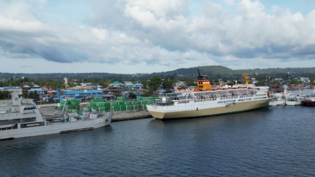Pelabuhan Regional 4 Biak catat kinerja memuaskan selama 2023. Foto: Istimewa