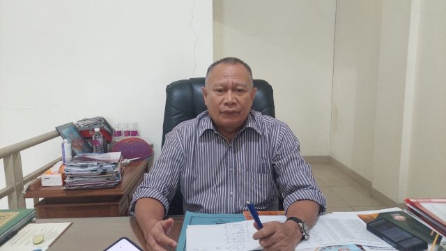 Kepala BKPSDM Kota Makassar Akhmad Namsum. Foto: Andi Baso Mappanyompa / Sulselsatu.com