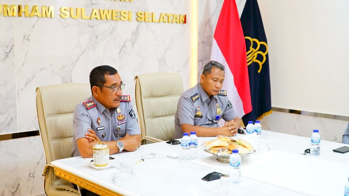 Kakanwil Kemenkumham Sulsel Beri Penguatan Kepada 18 Orang Lulusan POLTEKIM Angkatan 22