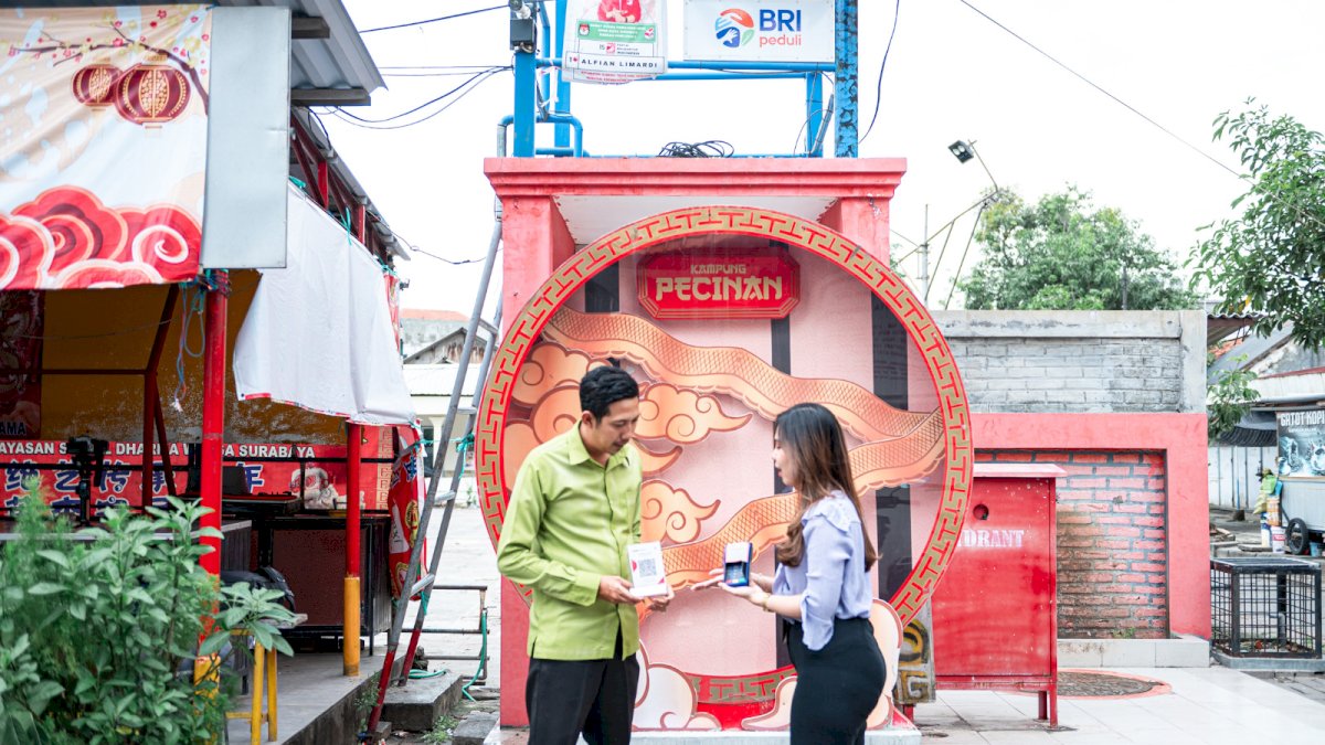 Menyusuri Kawasan Wisata Pecinan Kya Kya Surabaya, UMKM Semakin Berkembang Berkat Dukungan BRI