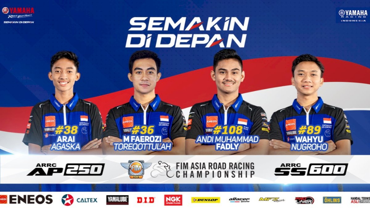Tim Yamaha Racing Indonesia 2024 Siap Berkompetisi di Eropa dan Asia