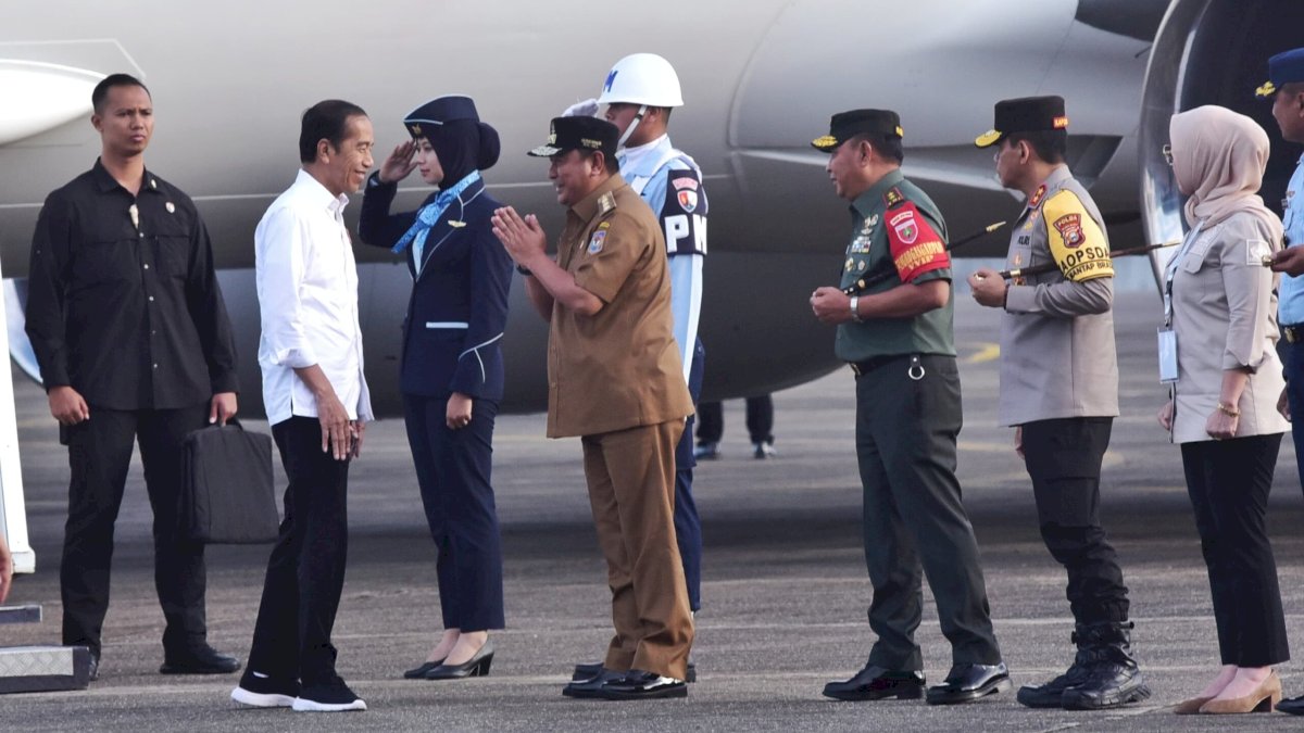 Pj Gubernur Bahtiar Baharuddin Bakal Dampingi Presiden Jokowi Selama Kunker di Sulsel
