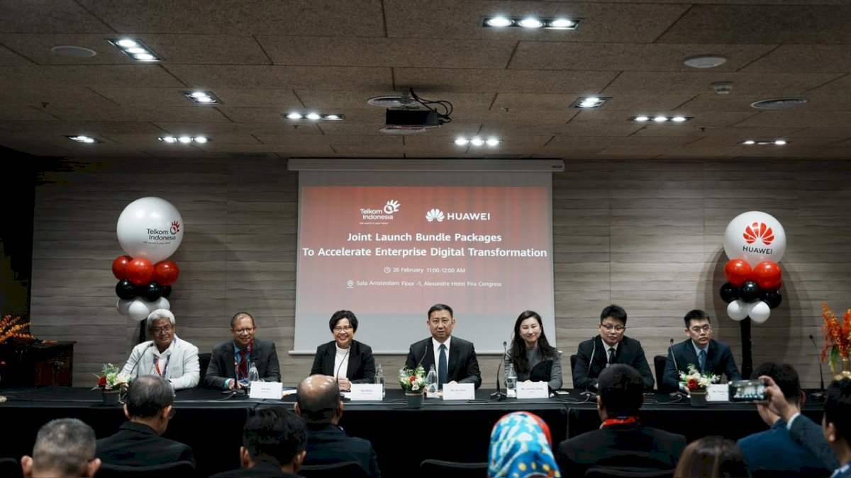 Telkom Gandeng Huawei Percepat Adopsi Pemanfaatan AI Bagi Dunia Usaha
