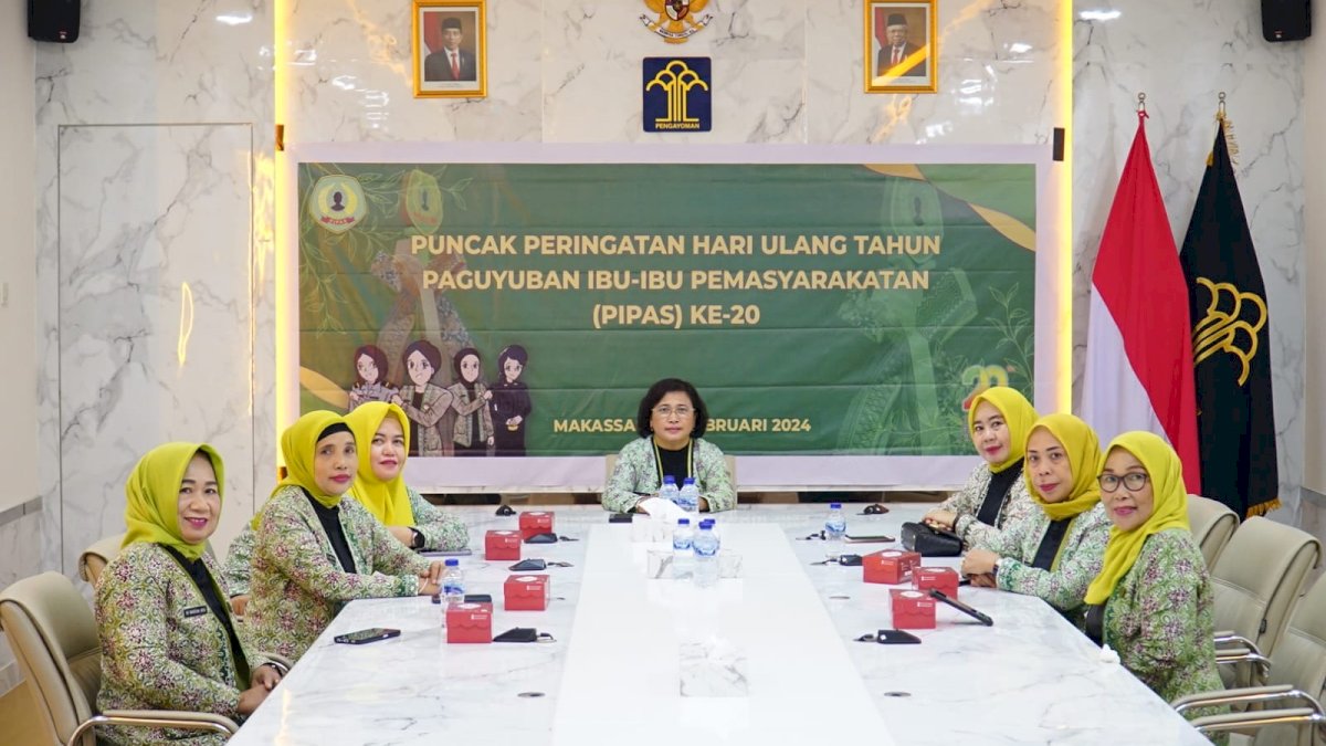 Jajaran PIPAS Kanwil Kemenkumham Sulsel Ikuti Webinar Nasional Kewirausahaan dan Puncak Perayaan HUT PIPAS