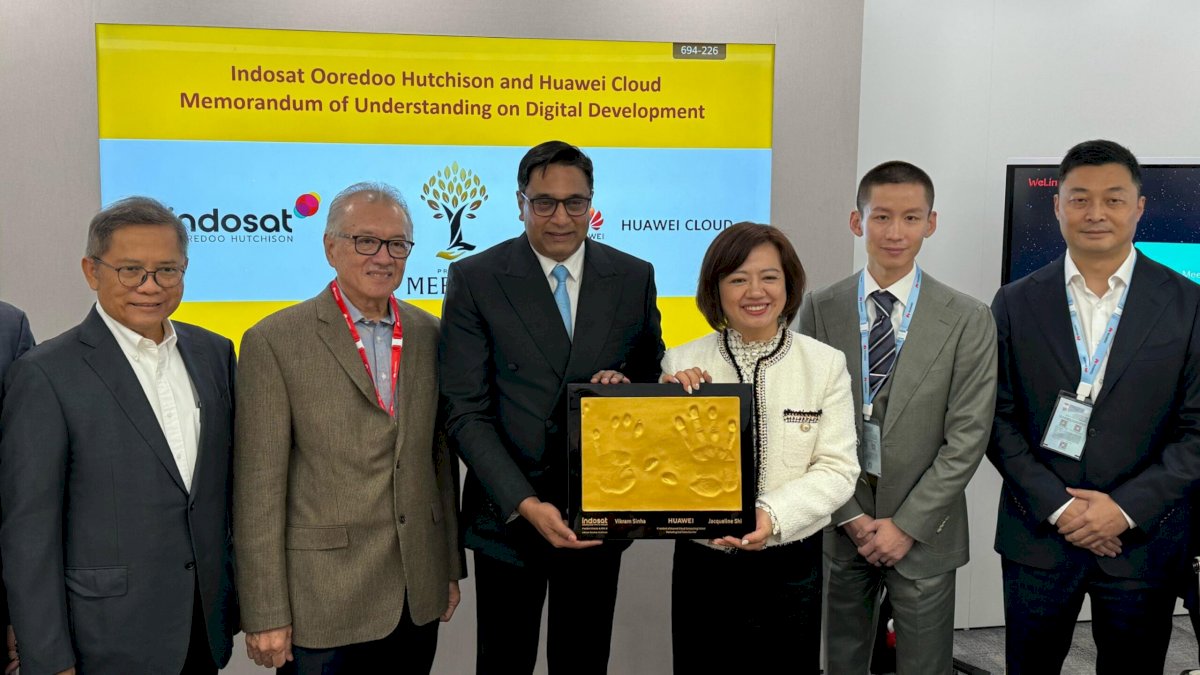 Indosat Ooredoo Hutchison Gandeng Huawei Kembangkan Inovasi Berbasis AI dan Pemberdayaan Talenta