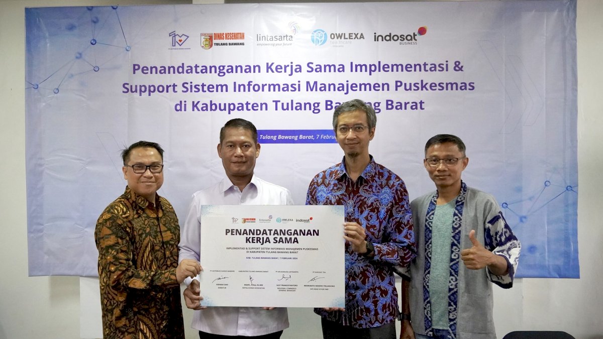Indosat dan Lintasarta Hadirkan Layanan Digitalisasi Faskes di Daerah