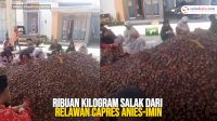 VIDEO: Ribuan Kilogram Salak dari Relawan Capres Anies-Imin untuk Kampanye Akbar