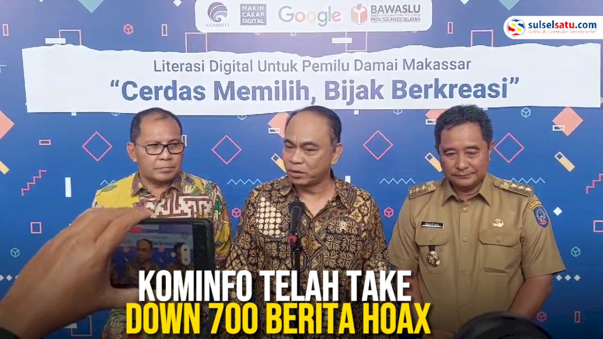 VIDEO: Kominfo Take Down 700 Berita Hoax di Awal 2024