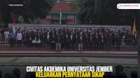 VIDEO: Civitas Akdemika Universitas Jember Keluarkan Pernyataan Sikap