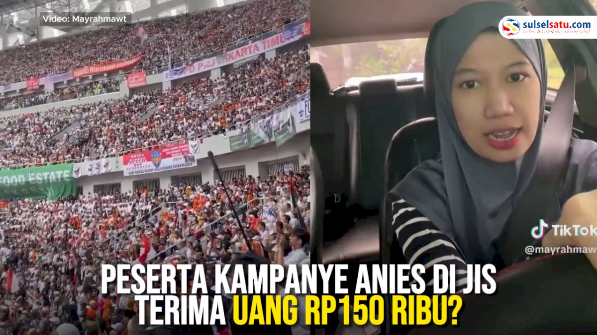 VIDEO: Wanita Ini Sebut Pendukung Kampanye Anies di JIS Terima Uang Rp150 Ribu