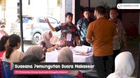 VIDEO: Suasana Pemungutan Suara di TPS 40 Borong Makassar