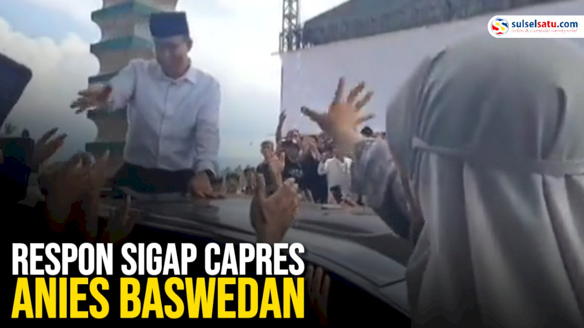 VIDEO: Respon Sigap Capres Anies Baswedan saat Bocah Perempuan Minta Foto