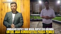 VIDEO: Himbauan Bupati dan Wakil Bupati Bulukumba untuk Jaga Kondusifitas Pasca Pemilu