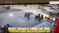 VIDEO: Insiden Tabrakan di Tomoni Luwu Timur, Pengemudi Mobil Malah Melarikan Diri