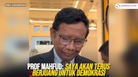 VIDEO: Tanggapi Soal Pemilu 2024, Prof Mahfud: Saya Akan Terus Berjuang untuk Demokrasi