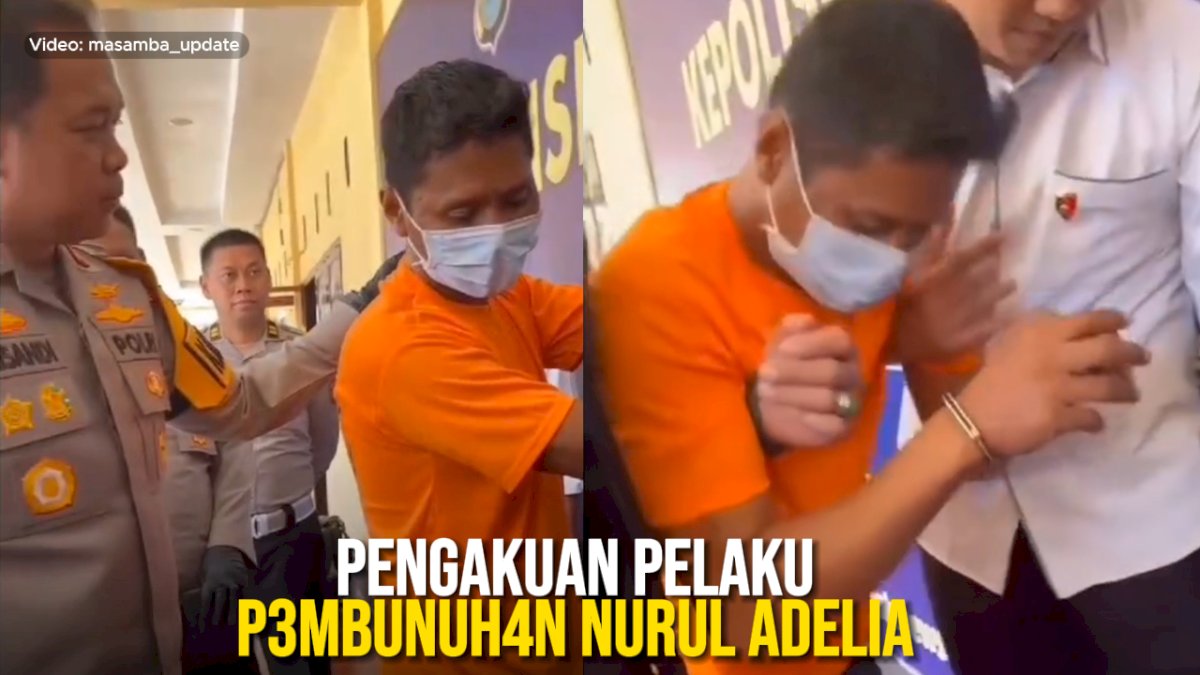 VIDEO: Pengakuan Pelaku Pembunuhan Nurul Adelia