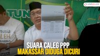 VIDEO: Suara Caleg PPP Makassar Diduga Dicuri