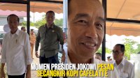 VIDEO: Momen Presiden Jokowi Pesan Secangkir Kopi Cafelatte Panas saat Kuker di Pangkep