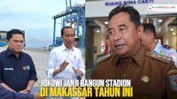 VIDEO: Pj Gubernur Sulsel Sebut Presiden Jokowi Janji Bangun Stadion di Makassar Tahun Ini